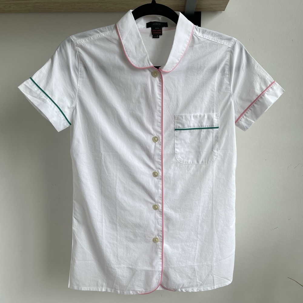 NWT J.Crew Pajama Shirt